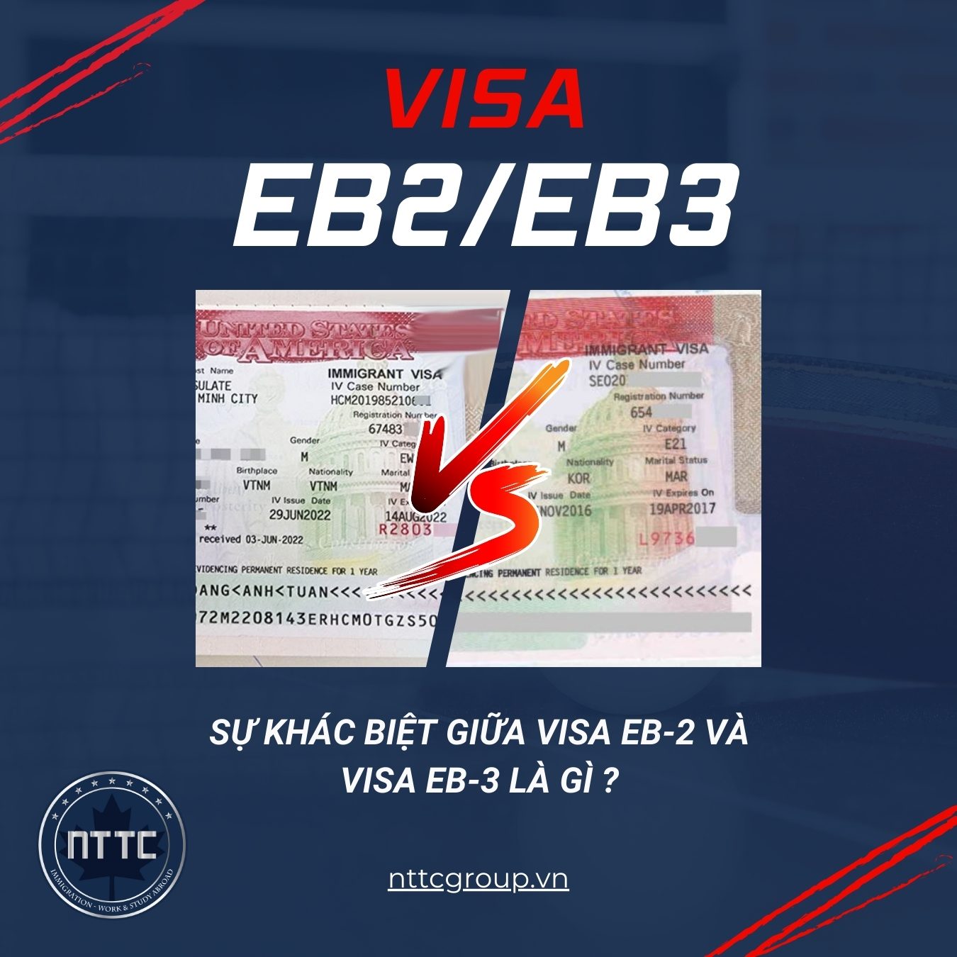 Visa EB2 và visa EB3: Nên chọn loại visa nào?